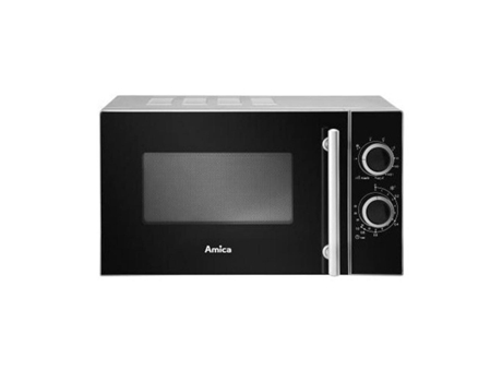 Microondas con Grill AMICA AMGF20M1GS Negro 700 W 20 L