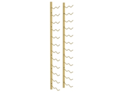 Botellero VIDAXL Oro Hierro (22.5x2.5x116 cm)