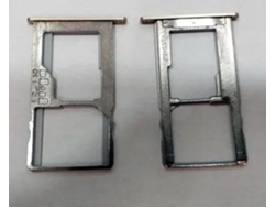 Bandeja / Soporte De Tarjeta Sim Dorada Para Asus Zenfone 3 Max Sp26786