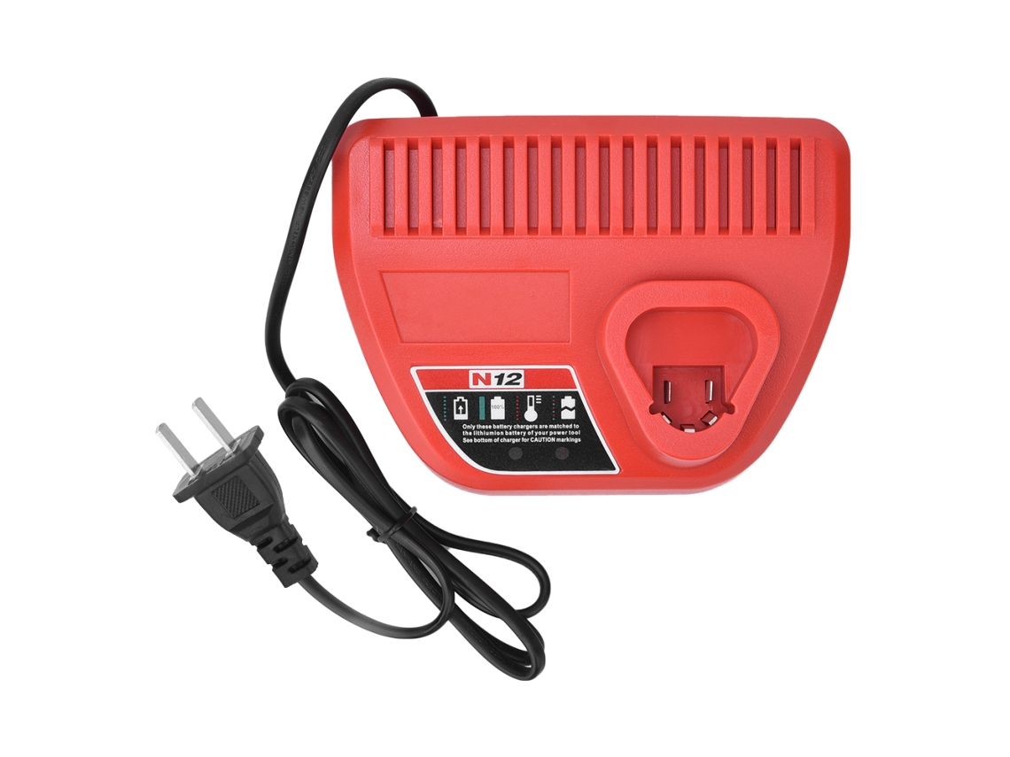 Cargador De Baterías De Litio De 10,8 V Y 12 V Para Baterías M12 Y N12 (números De Pieza 48-11-2401 Y 48-11-2402), Enchufe Estadounidense De 110 V.