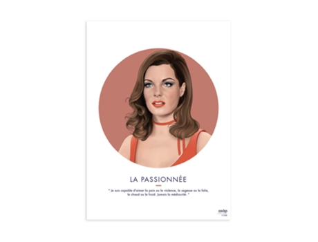 Poster la passionnée ASŠP CREATIVE STUDIO
