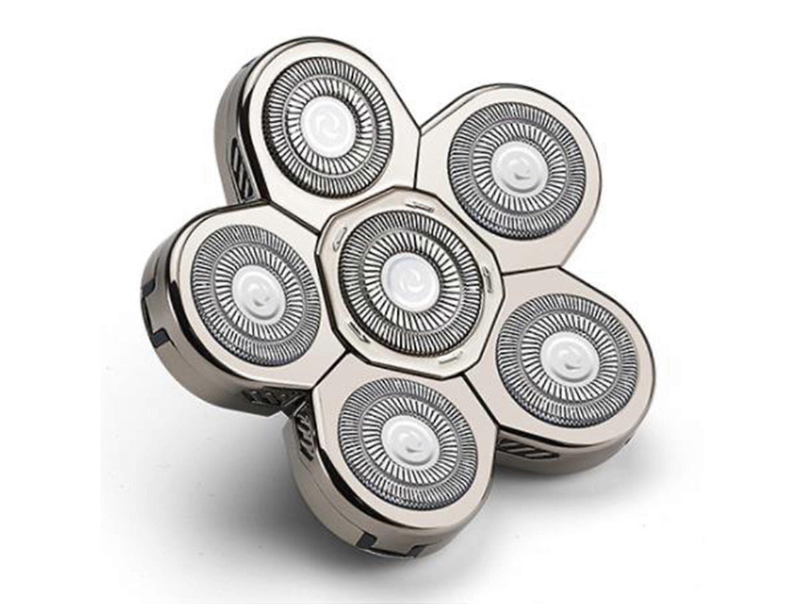 Cabezales de afeitadora eléctrica para hombre con 6 cuchillas de repuesto C15