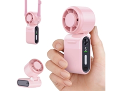 Ventilador De Bolsillo Turbo De 15.500 Rpm, Ultracompacto Y Portátil (rosa)