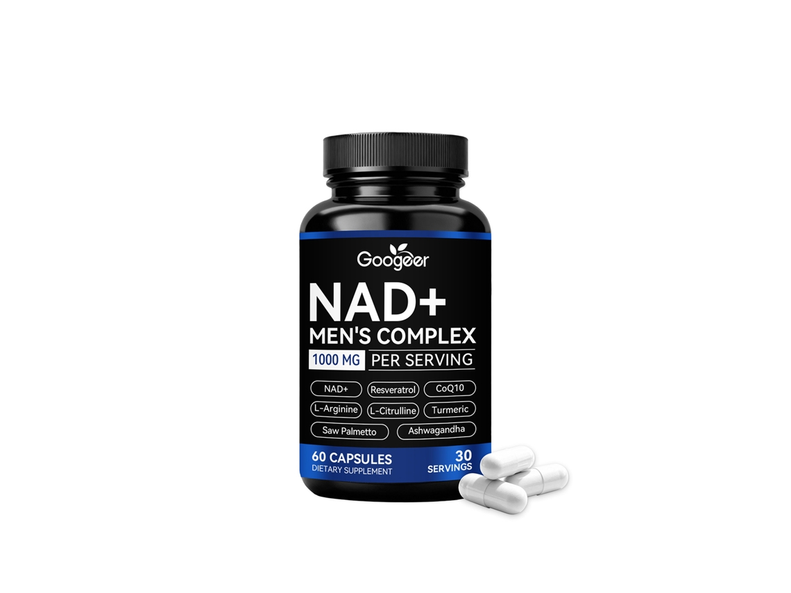 Cápsulas Googeer para Nutrición Dinámica Masculina