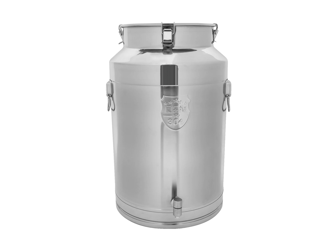 Jarra de leche, acero inoxidable 304, gran capacidad, color plata, XXL, 1 nivel