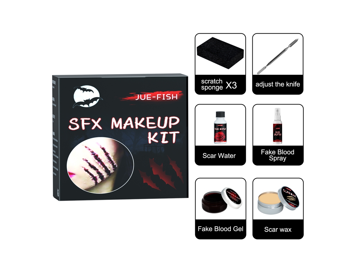 Bolsa de maquillaje de Halloween Accesorios festivos Worten