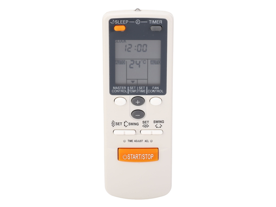 Controle Remoto Substituto Para Ar Condicionado Compatível Com Ar-jw27 Ar-jw33 Ar-dl3 Ar-jw2 Ar-jw11 Ar-jw17 Ar-jw30