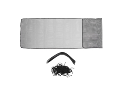 Red De Seguridad De Malla Gruesa De 300x90 Cm Para Barandilla De Balcón, Escalera, Protección Infantil, Color Negro.
