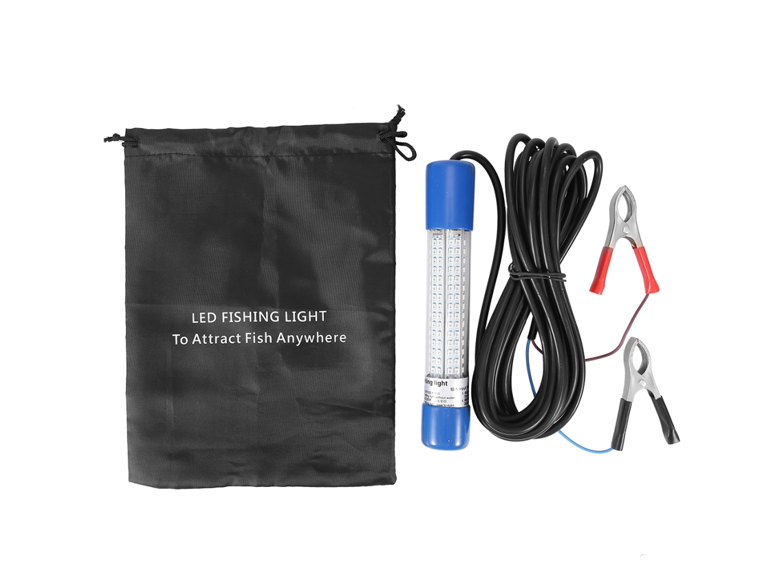 2026-luz Submarina De Pesca Led 18w Para Atraer Peces, Linterna Noche Verde Con Clip De Batería Para Barco