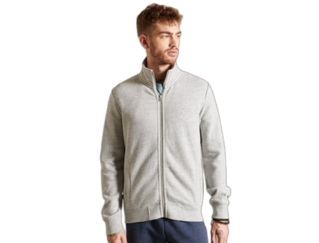 Abrigo SUPERDRY Hombre (M - Gris)