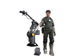 Figura Hot Toys MMS582 - Marvel Comics - Iron Man - Tony Stark Mech Test Deluxe Version