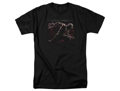 Camiseta ROCKINSTONE Mortal Kombat X Scorpion Lunge Adulto (XXL)