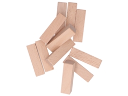 11 Bloques De Madera Sin Terminar De 7x2x2 Cm Para Tallar, Ideales Para Principiantes Y Expertos.