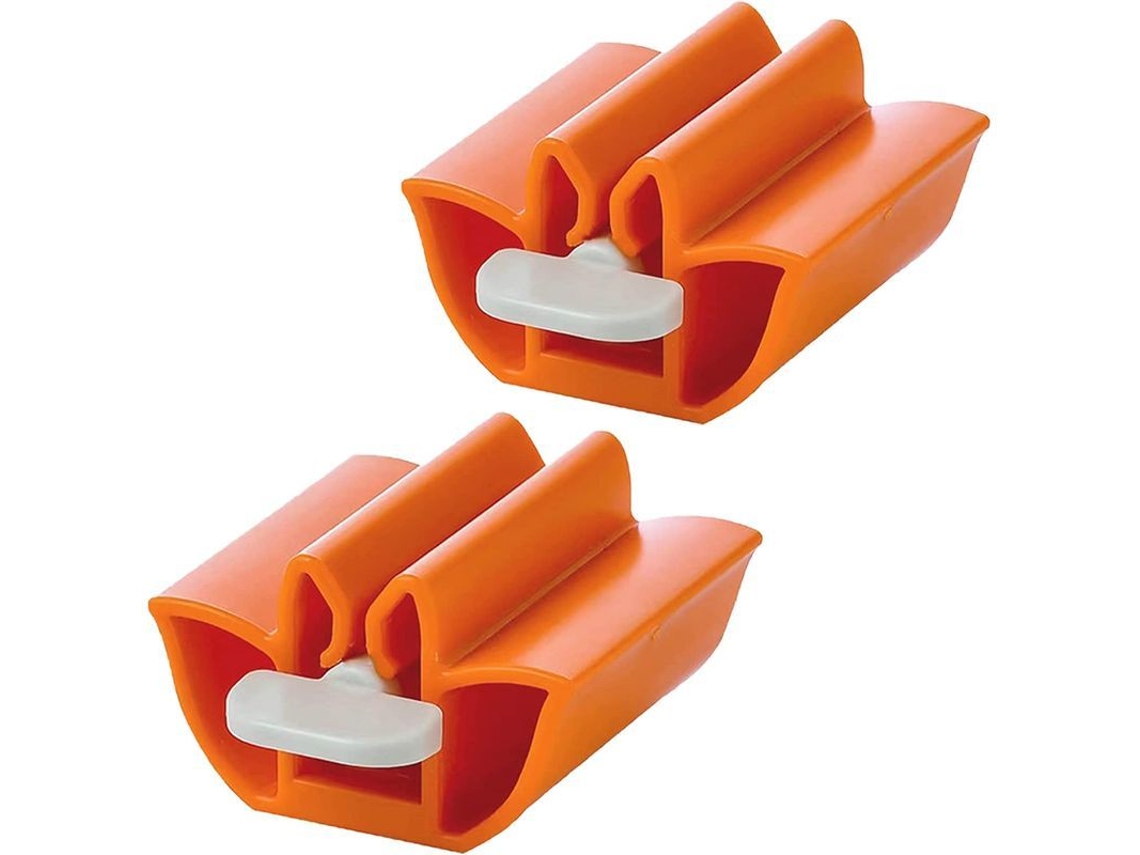 Paquete De 2 Dispensadores De Pasta De Dientes De Plástico, Dispensadores De Tubo Cuadrado, Dispensadores De Pasta De Dientes Con Rodillo