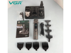 Set De Cortapelos Multifuncional, Afeitadora Digital 6 En 1 De Alta Velocidad Lavable Con Agua.