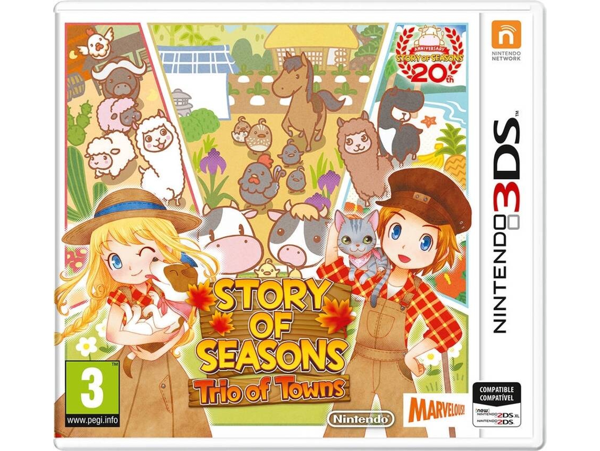 Juego Nintendo 3DS Story of Seasons Trio of Towns Worten.es
