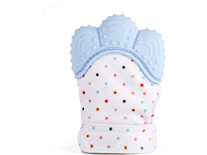 Guantes de Dentición Azul CLARA BABY