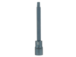 Adaptador de vaso para destornillador eléctrico Plum de 1/2" y 150 mm (T45), llave de estrella