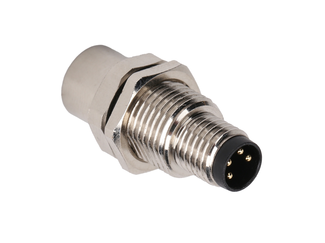 Yncm2026-adaptador Conector Industrial De Latón M8 Ip67 Impermeable 4pin Plug Socket