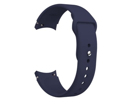 Correa de Silicona liberación rápida con botón para Samsung Galaxy Watch 5 40mm/44mm/5 Pro 45mm - azul medianoche