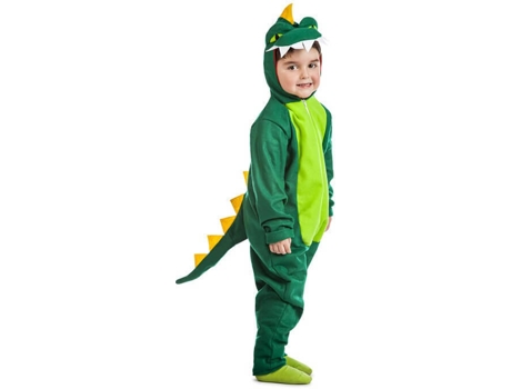 Disfraz de Niño DISFRAZZES Dinosaurio Verde (Talla: 10 a 12 años)