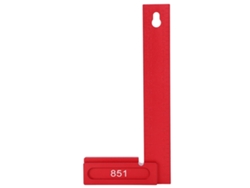 Regla De Ángulo Recto De 90 Grados, 200 Mm, Herramienta De Medición Para Carpintería, Aluminio