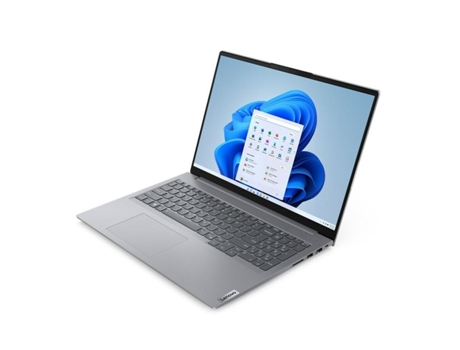 Laptop LENOVO ThinkBook 16 (Gris - 16 GB RAM - 512 GB SSD - 16" - Qwerty US - AMD Ryzen 7 - AMD)