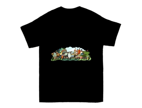 Camiseta ROCKINSTONE Cocktail Hour Bourbons Algodón para Hombre (XL)