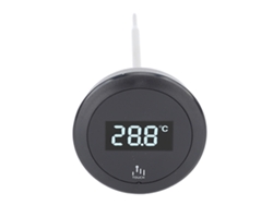 Termómetro Digital Con Pantalla Táctil Y Sonda De Acero Inoxidable, Resistente Al Agua Ip65, Para Café Y Leche.