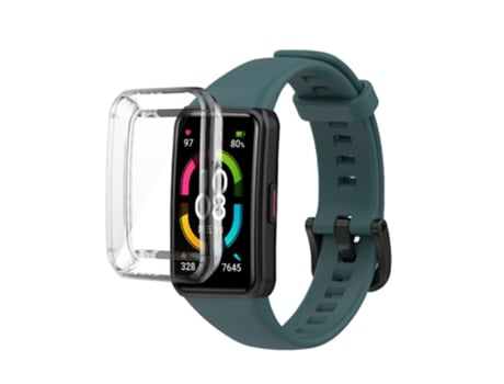 Correa de Silicona para Huawei Band 6 - cian