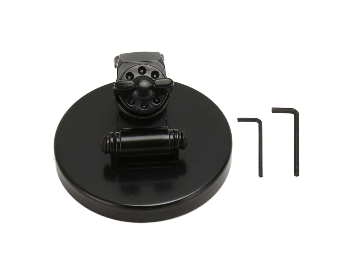 Soporte magnético para antena de radio, ajustable 180 grados, base de 10 cm para montaje en coche, transceptor móvil, compatible con CHABERLU.