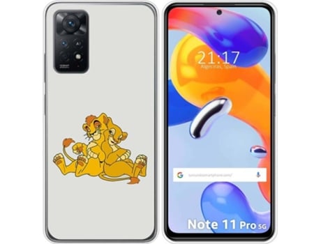 Carcasa Xiaomi Redmi Note 11 Pro TUMUNDOSMARTPHONE Dibujos Leones Multicolor