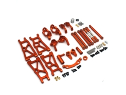 Titaniummetal Upgrade Parts Swing Arm Steering Cup Accessories Set For Zd Racing Dbx-10 1/10 Rc Car