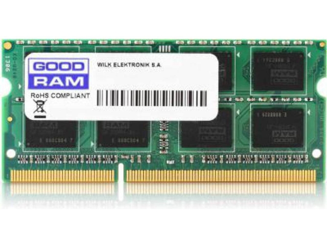 Memoria RAM DDR3 GOODRAM GR1600S3V64L11S/4G (1 x 4 GB - 1600 MHz - CL 11 - Verde)