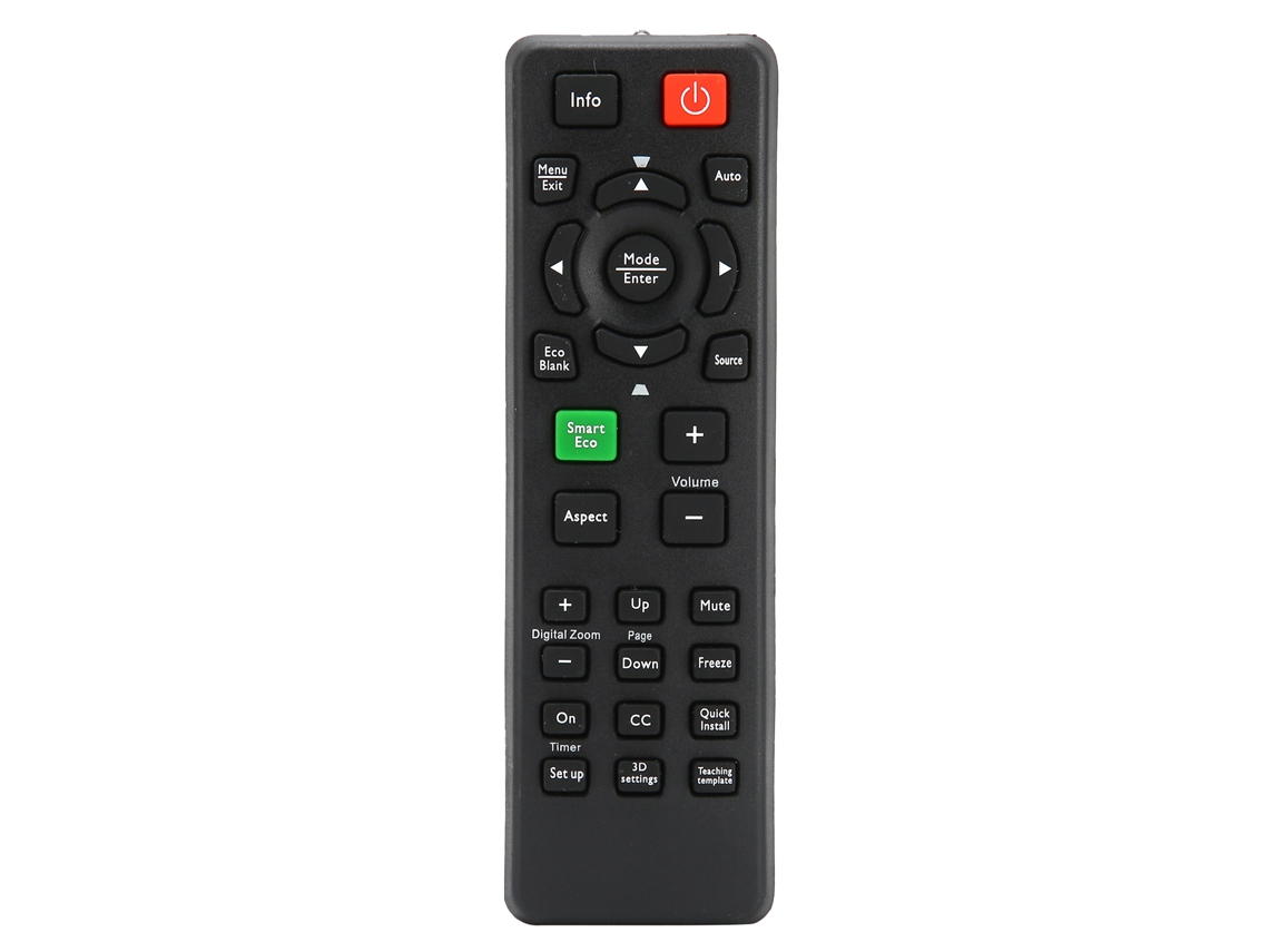 Control Remoto Para Proyectores Benq Ms517 Mx720 Mw519 Ms517f Ms506 Mx501 Mh680 Rc02 Th682st