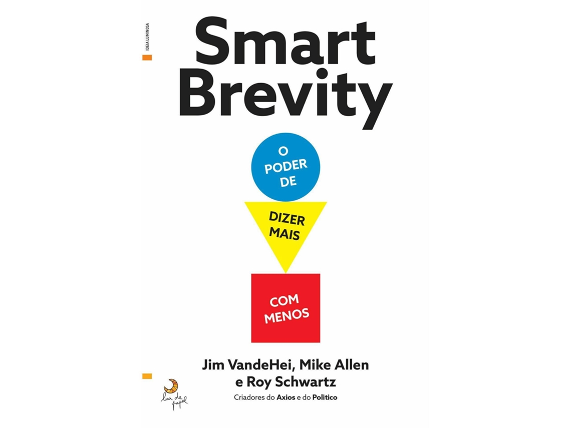 Libro Smart Brevity de Jim Vandehei, Mike Allen et al. (Portugués)