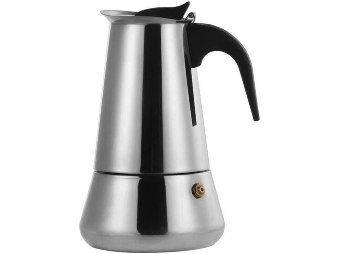Cafetera Sha, cafetera con filtro Moka de acero inoxidable de 450Ml, cafetera italiana, herramienta percoladora