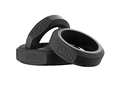 Conjunto De Anillo De Silicona De 3 Piezas TOM OF FINLAND