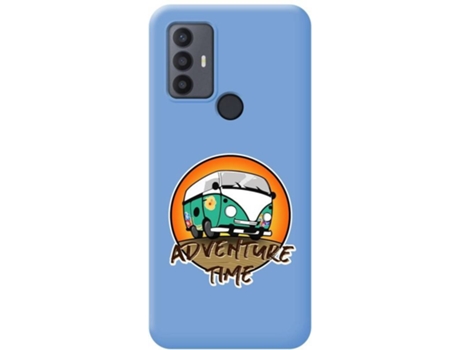 Carcasa para TCL 30 SE TUMUNDOSMARTPHONE Silicona Líquida Dibujos Azul