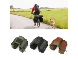 Bolsa Trasera Para Bicicleta, Mochila Doble Para Portaequipajes Trasero, Bolsa De Equipaje Para Ciclismo