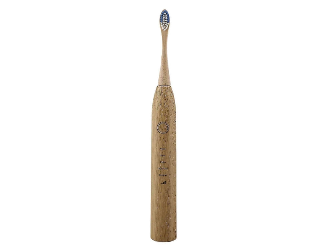 Cepillo de dientes eléctrico de bambú, cepillo de dientes inteligente de carbón, cerdas de nailon, Nostalgia88