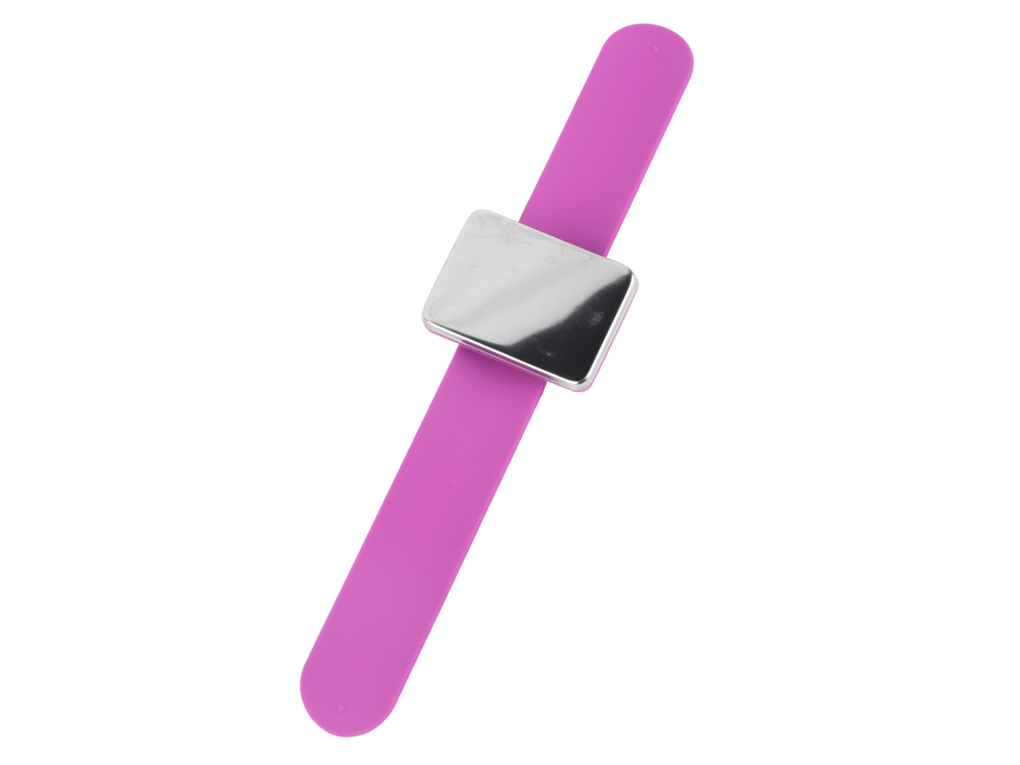 Pulsera Magnética Para Agarre De Pelo Porta Pinzas Recolector De Clips Accesorio De Peluquería Morado