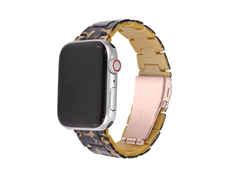 Correa Resina Luxury Onça Apple Watch Series 7 45Mm