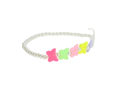 Joya para Teléfono Pulsera de Bolas y Mariposas Multicolor Colección Summer AVIZAR