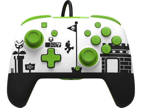 Mando para Nintendo Switch/Switch Oled PDP Super Mario Retro Rematch Verde