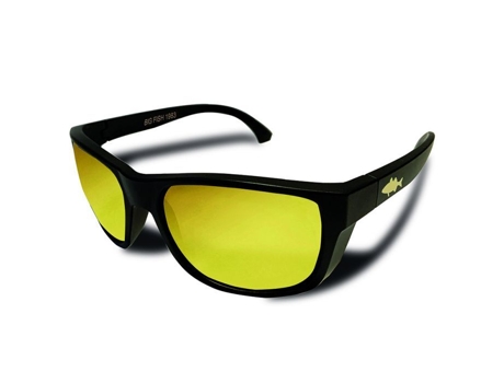 Gafas de sol con montura negra mate BIG FISH 1983