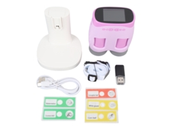 Microscopio digital portátil de bolsillo con cámara manos libres para fines educativos.