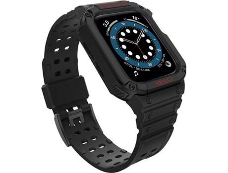 Funda Apple Watch Series 7/6/5/4/3/2/Se LMOBILE (Negro)