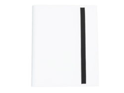 Dan26-carpeta De Tarjetas De Trading 9 Bolsillos Impermeable Portátil Para Juegos Y Colecciones Blanca