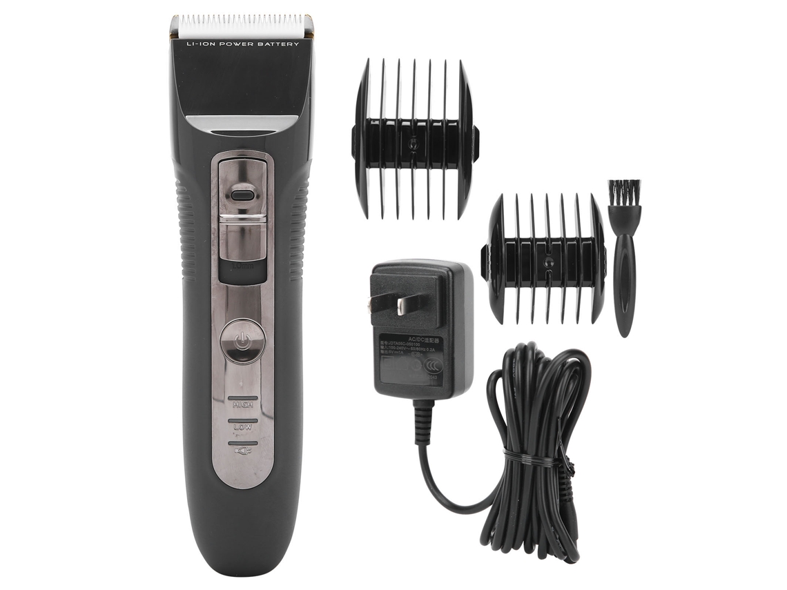 2026-tijeras De Pelo Recargables Kit De Corte De Pelo Para Barbeiro Caseiro Homem T9(cinza)